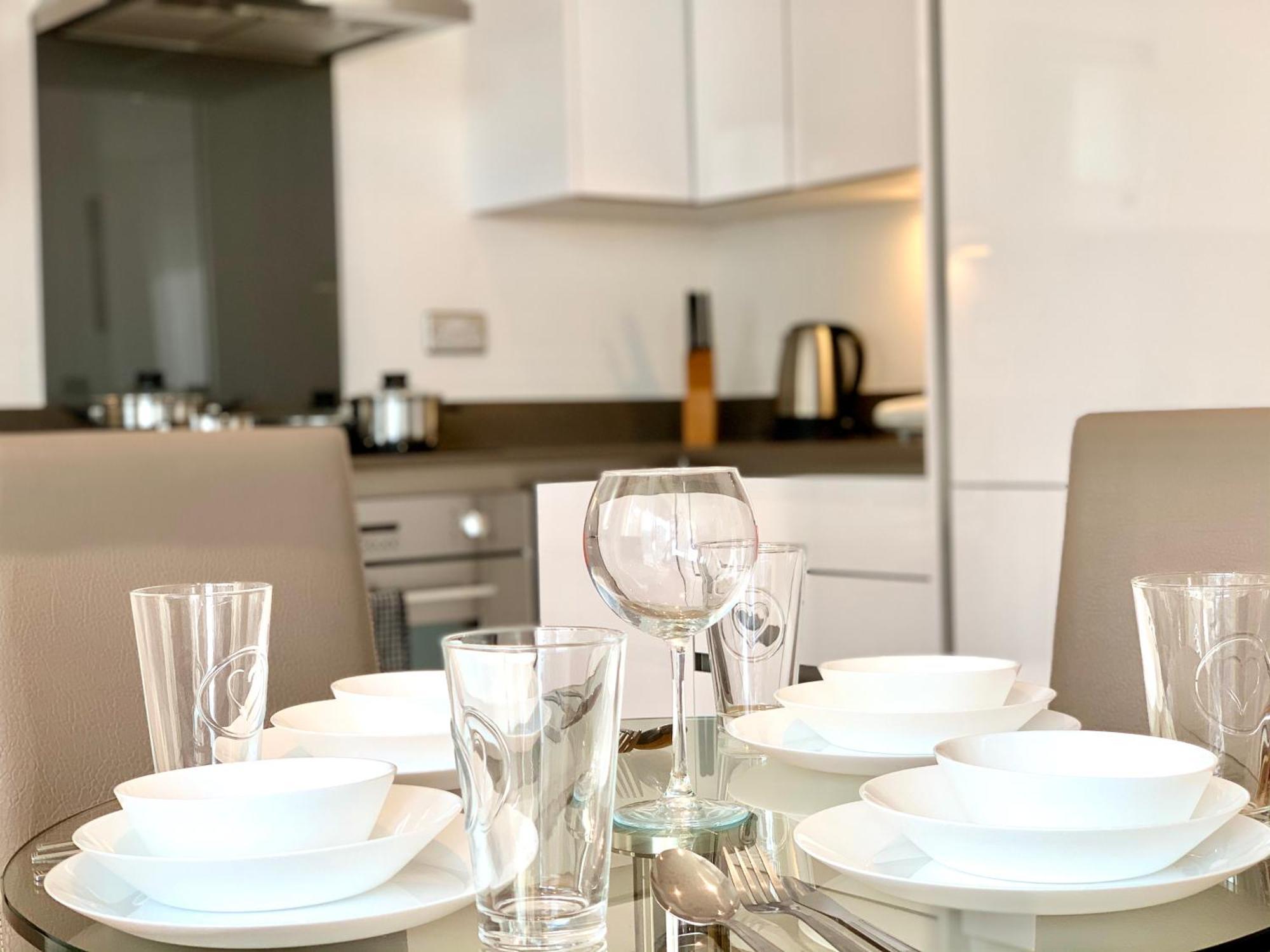 Modern London Excel 2 Bedrooms 2 Bathrooms, Parking, Kitchen, Lounge, Balcony Apartment Exteriör bild