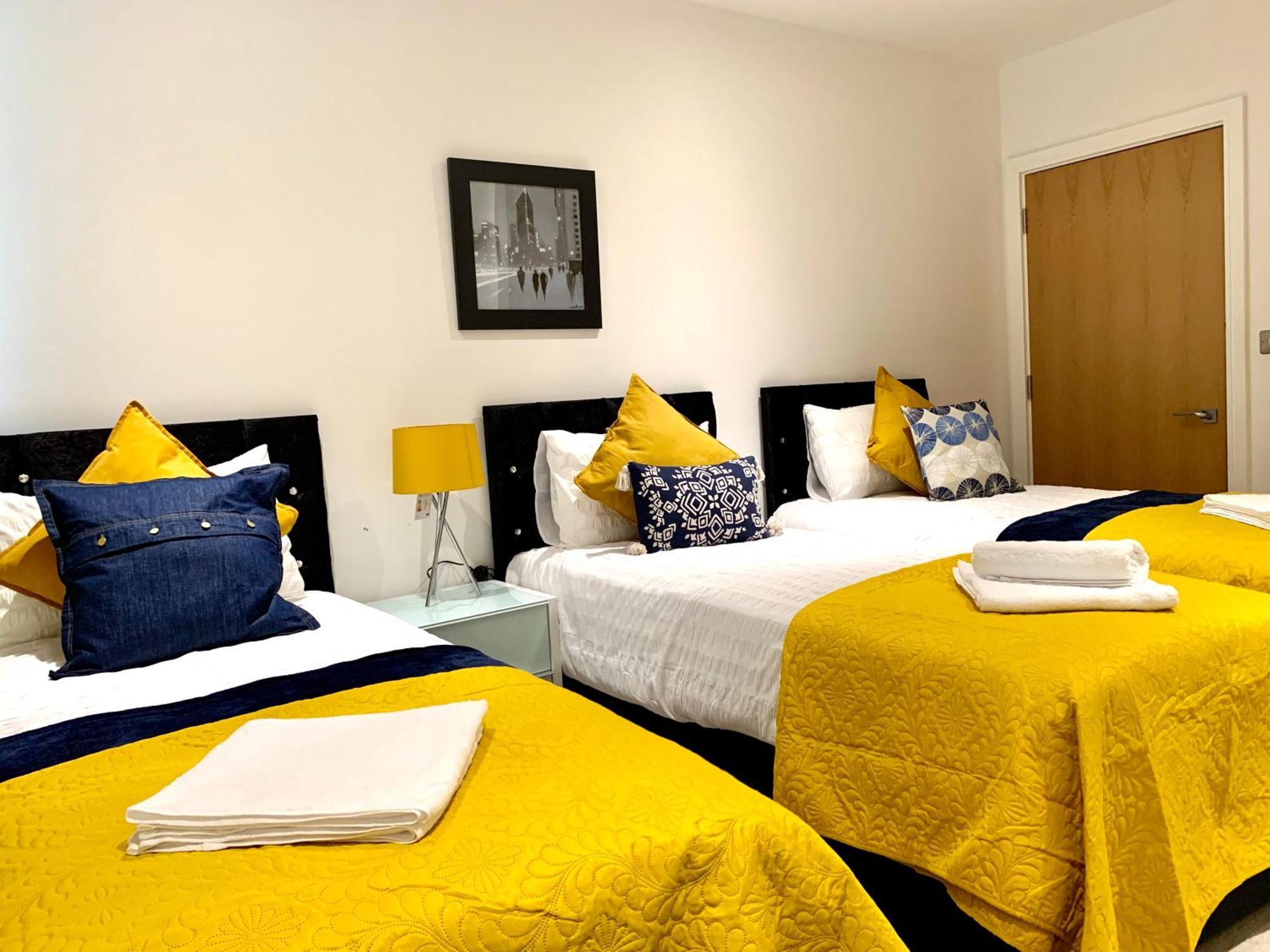 Modern London Excel 2 Bedrooms 2 Bathrooms, Parking, Kitchen, Lounge, Balcony Apartment Exteriör bild